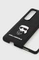 Puzdro na mobil Karl Lagerfeld Galaxy Z Fold 4 čierna