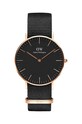 Ura Daniel Wellington Classic 36 Cornwall črna DW00100150