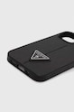 Guess etui na telefon iPhone 13 mini 5,4" GUHCP13SPSATLK czarny AA00