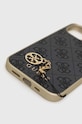 Guess telefon tok Iphone 13 6,1" GUHCP13MGF4GGR szürke AA00