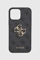 Guess etui na telefon iPhone 13 Pro Max 6,7" na telefon szary GUHCP13X4GMGGR