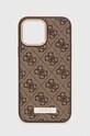 Guess etui na telefon iPhone 13 Pro Max 6,7" na telefon brązowy GUHMP13XU4GPRW