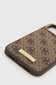 Guess etui na telefon iPhone 13 Pro Max 6,7" GUHMP13XU4GPRW brązowy AA00