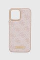 Guess etui na telefon iPhone 13 Pro Max 6,7" na telefon różowy GUHMP13XU4GPRP