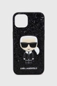 czarny Karl Lagerfeld etui na telefon iPhone 14 6,1