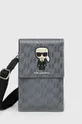 ασημί Θηκη κινητού Karl Lagerfeld Unisex