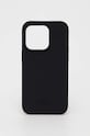 Lacoste husă de călătorie iPhone 14 Pro 6,1'' pentru telefon negru LCHCP14LSK