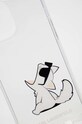 Karl Lagerfeld etui na telefon iPhone 13 Pro Max 6,7" KLHCP13XCFNRC transparentny AA00