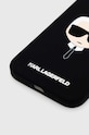 Obal na telefon Karl Lagerfeld iPhone 14 Plus 6,7" KLHMP14MSLKHBK černá AA00