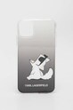 Кейс за телефон Karl Lagerfeld iPhone 11 6,1"/ Xr за телефон черен KLHCN61CFNRCBK
