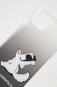 Кейс за телефон Karl Lagerfeld iPhone 11 6,1"/ Xr KLHCN61CFNRCBK черен AA00