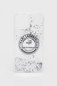 Karl Lagerfeld etui na telefon iPhone 14 6,1" na telefon srebrny KLHCP14SLCRSGRS