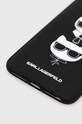 Karl Lagerfeld etui na telefon iPhone 7 Plus / 8 Plus KLHCI8LSAKICKCBK czarny AA00