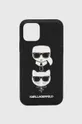 crna Etui za telefon Karl Lagerfeld iPhone 11 Pro 5,8