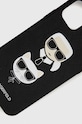 Karl Lagerfeld etui na telefon iPhone 11 Pro Max 6,5" KLHCN65SAKICKCBK czarny AA00