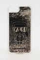 črna Etui za telefon Karl Lagerfeld iPhone 7/8 SE 2020 / SE 2022 Unisex