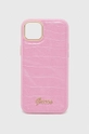 roza Etui za telefon Guess iPhone 14 Plus 6,7'' Unisex