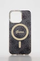 Guess etui na telefon i ładowarka iPhone 13 Pro na telefon czarny GUBPP13LH4EACSK