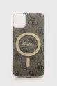 коричневый Чехол для телефона и зарядное устройство Guess iPhone 11 6,1'' Unisex