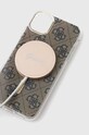 Θήκη τηλεφώνου και φορτιστής Guess iPhone 11 6,1'' GUBPN61H4EACSW καφέ AA00