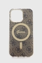 rjava Etui za telefon in polnilec Guess iPhone 13 Pro Unisex