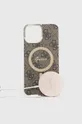 Θήκη τηλεφώνου και φορτιστής Guess iPhone 13 Pro Max Συνθετικό ύφασμα