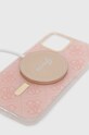 Kiegészítők Guess telefontok és töltő iPhone 12/12 Pro GUBPP12MH4EACSP rózsaszín