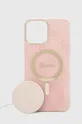 ροζ Θήκη τηλεφώνου και φορτιστής Guess iPhone 13 Pro Max Unisex