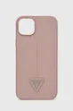 ružová Puzdro na mobil Guess iPhone 14 Plus 6,7'' Unisex