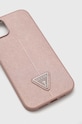 Guess etui na telefon iPhone 14 Plus 6,7'' GUHCP14MPSATLP różowy AA00