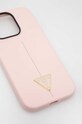 Guess etui na telefon iPhone 14 Pro 6,1'' GUHCP14LSLTGP różowy AA00