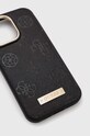 Guess etui na telefon iPhone 13 Pro/13 6,1" GUHMP13LSAPSTK czarny AA00