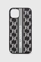 Karl Lagerfeld etui na telefon iPhone 14 Plus 6,7'' na telefon szary KLHCP14MPGKLSKG