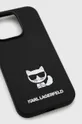 Θήκη κινητού Karl Lagerfeld iPhone 14 Pro 6,1'' μαύρο