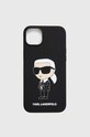 Чохол на телефон Karl Lagerfeld iPhone 14 Plus 6,7'' для телефону чорний KLHCP14MSNIKBCK
