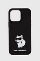 Karl Lagerfeld etui na telefon iPhone 14 Pro Max 6,7'' na telefon czarny KLHCP14XSNCHBCK