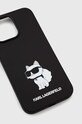 Karl Lagerfeld etui na telefon iPhone 14 Pro Max 6,7'' KLHCP14XSNCHBCK czarny AA00