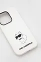Θήκη κινητού Karl Lagerfeld iPhone 14 Pro 6,1'' λευκό