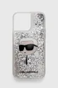 ασημί Θήκη κινητού Karl Lagerfeld iPhone 14 Pro Max 6,7'' Unisex