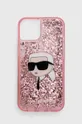 ροζ Θήκη κινητού Karl Lagerfeld iPhone 14 6,1'' Unisex