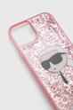 Кейс за телефон Karl Lagerfeld iPhone 14 6,1'' KLHCP14SLNKHCP розов AA00