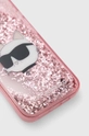 Karl Lagerfeld etui na telefon iPhone 14 6,1'' różowy