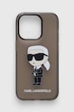 Karl Lagerfeld etui na telefon iPhone 14 Pro 6,1'' na telefon czarny KLHCP14LHNIKTCK