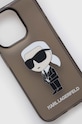 Karl Lagerfeld etui na telefon iPhone 14 Pro 6,1'' KLHCP14LHNIKTCK czarny AA00