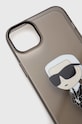 Чохол на телефон Karl Lagerfeld iPhone 14 Plus 6,7'' KLHCP14MHNIKTCK чорний AA00