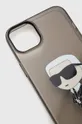 Etui za telefon Karl Lagerfeld iPhone 14 Plus 6,7'' crna