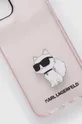Karl Lagerfeld etui na telefon iPhone 14 Plus 6,7'' różowy