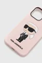 Θήκη κινητού Karl Lagerfeld iPhone 14 Pro Max 6,7'' ροζ