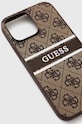 Guess etui na telefon iPhone 13 Pro Max 6,7'' GUHCP13X4GDBR brązowy AA00