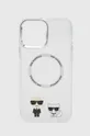 διαφανή Θήκη κινητού Karl Lagerfeld iPhone 13 Pro Max 6,7'' Unisex